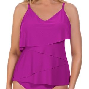 Magicsuit by Miraclesuit Chloe Tiered Tankini Top
